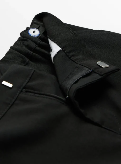 Black Longer Leg Trousers 2 Pack 10 years