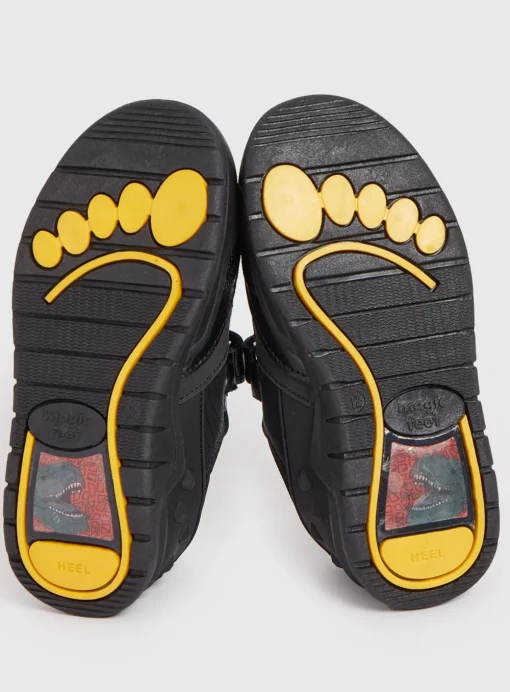 Black Magic Feet Dinosaur Trainers - 1