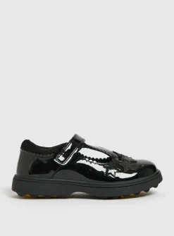 Black Magic Feet Patent T Bar Star Shoes 9 Infant
