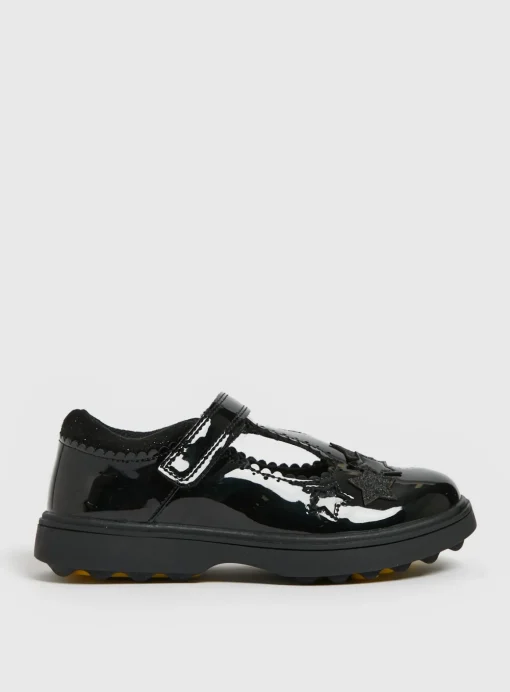 Black Magic Feet Patent T Bar Star Shoes 9 Infant
