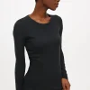 Black Maximum Warmth Long Sleeve Thermal Top S