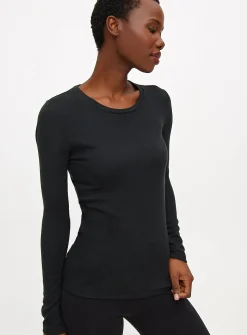 Black Maximum Warmth Long Sleeve Thermal Top S