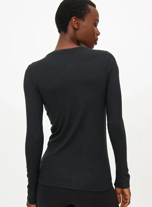 Black Maximum Warmth Long Sleeve Thermal Top S