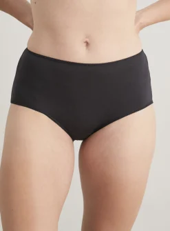 Black Midi Knickers 5 Pack - 20
