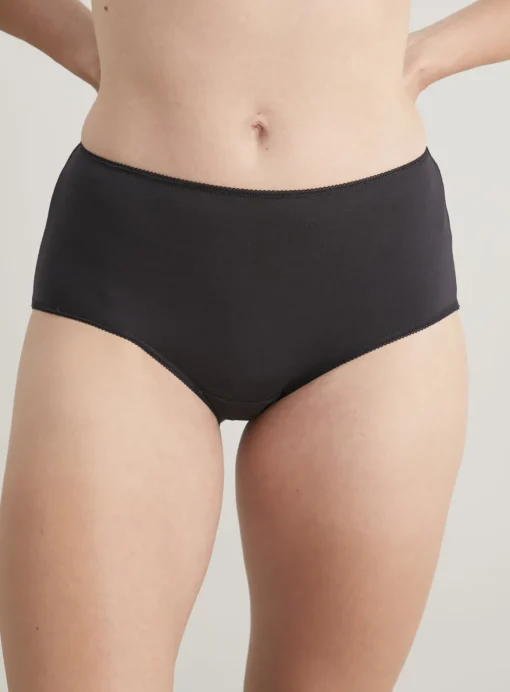 Black Midi Knickers 5 Pack - 20