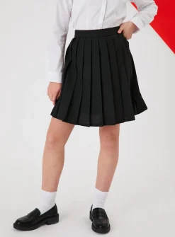 Black Permanent Pleat Skirt 10 years