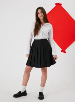 Black Permanent Pleat Skirt 10 years
