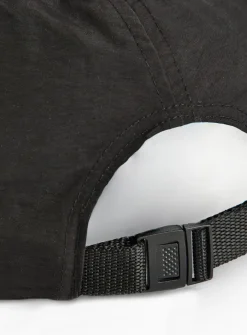 Black Piping Detail Sports Cap One Size