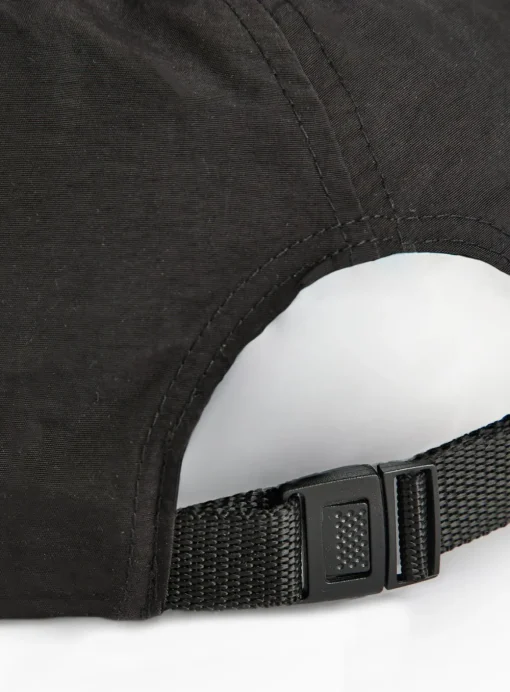 Black Piping Detail Sports Cap One Size