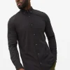 Black Pique Jersey Shirt XL