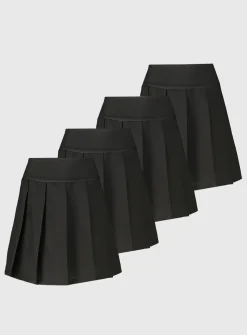 Black Pleated Skirt 4 Pack 3 years