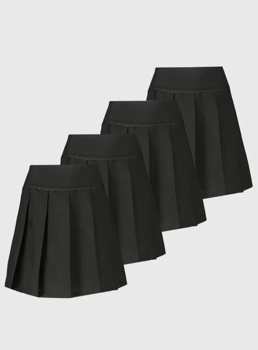 Black Pleated Skirt 4 Pack 3 years