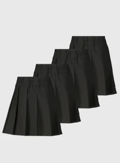 Black Pleated Skirt 4 Pack 3 years