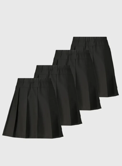 Black Pleated Skirt 4 Pack 3 years