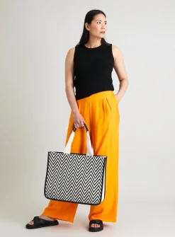 Black Pointelle Knit Vest Top 20