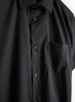 Black Regular Fit Shirts 2 Pack 15.5