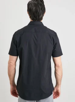 Black Regular Fit Shirts 2 Pack 15.5