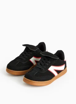 Black Retro Trainers 10 Infant