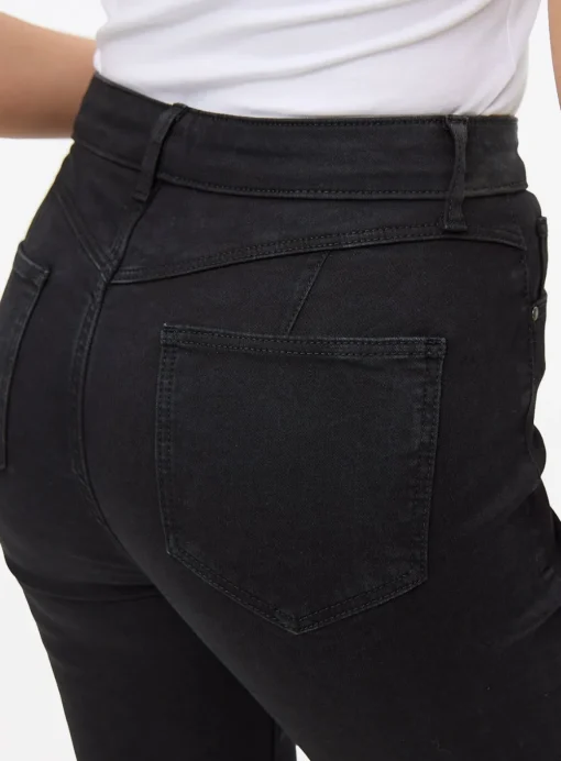 Black Shape High Waisted Skinny Jeans 8L