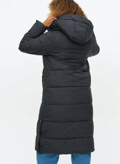 Black Shower Resistant Duvet Coat L