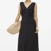 Black Sleeveless Tea Dress 8