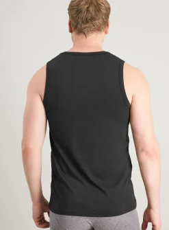 Black Sleeveless Vests 2 Pack XXL