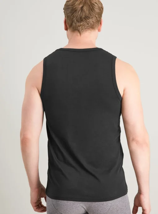Black Sleeveless Vests 2 Pack XXL