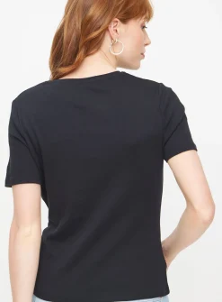 Black Slim Fit T-Shirt 26