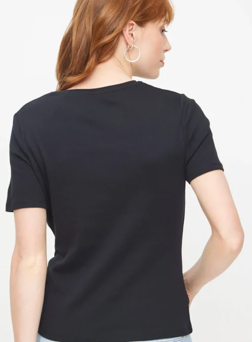 Black Slim Fit T-Shirt 26