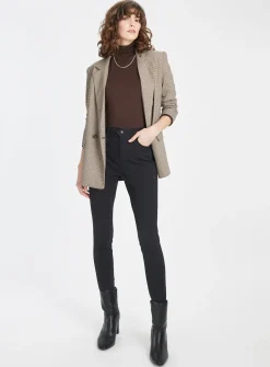Black Smart Treggings 16R