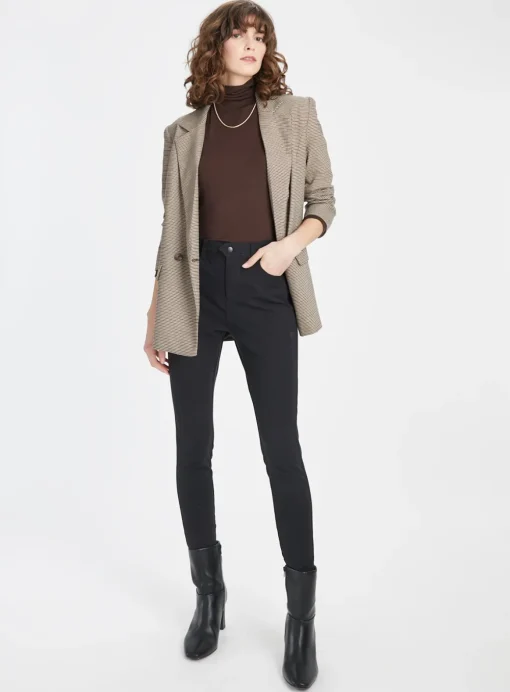 Black Smart Treggings 16R