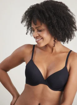 Black Soft Touch T-Shirt Bra 34A