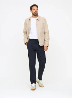 Black Straight Leg Pull On Chinos XL