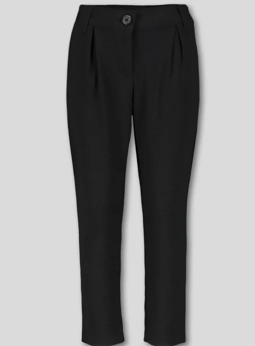 Black Stretch School Trousers 3 years