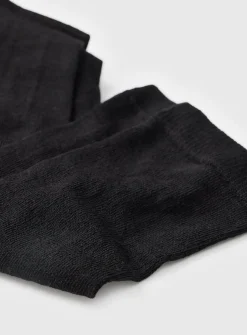 Black Supersoft Knee High Modal Blend Socks 2 Pack 4-8