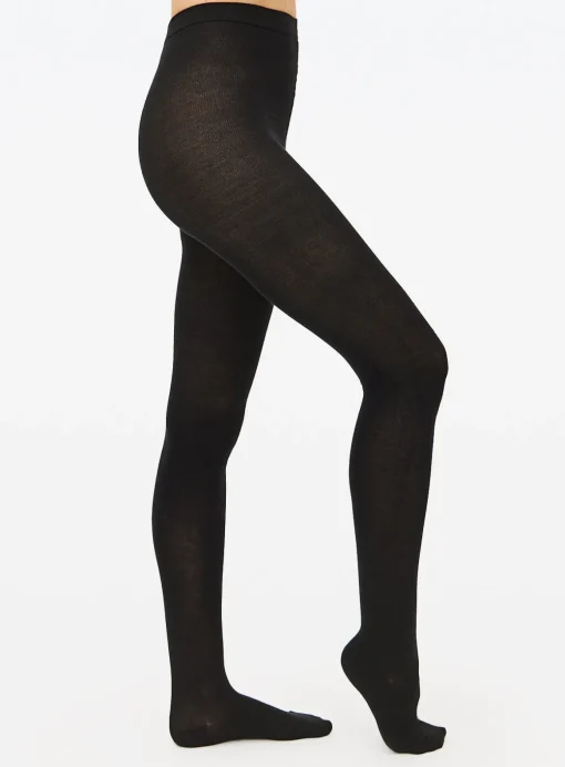 Black Supersoft Tights With TENCEL™ Modal S