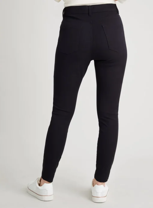 Black Treggings With Stretch 10R