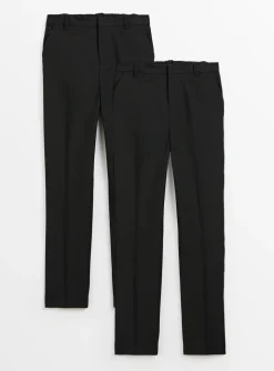 Black Trousers 2 Pack 10 years