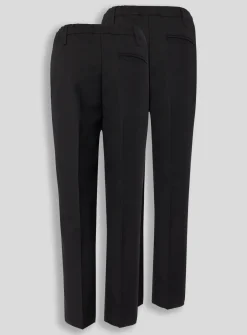 Black Trousers 2 Pack Skinny Fit 4 years