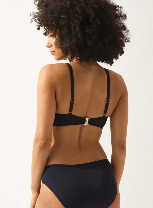 Black Twist Knot Bikini Top 8