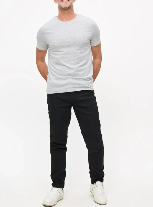 Black Ultimate Comfort Slim Fit Denim Jeans 38R