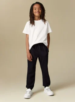 Black Unisex Joggers 2 Pack 4 years