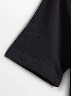 Black Unisex Polo Shirt 5 Pack 3 years