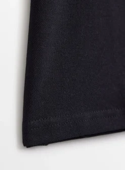 Black Unisex Polo Shirts 2 Pack 6 years
