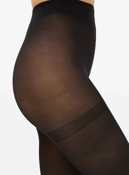 Black Velvet Touch 80 Denier Opaque Tights M