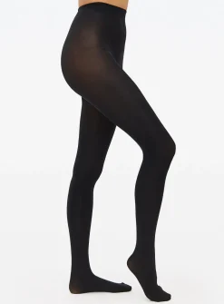 Black Velvet Touch 100 Opaque Tights S