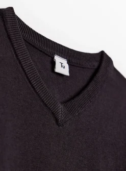 Black V-Neck Jumper 2 Pack 9 years
