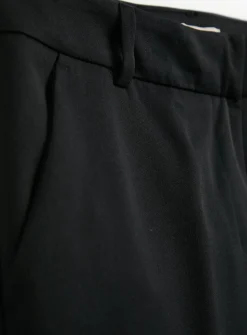 Black Wide Leg Trousers 14R
