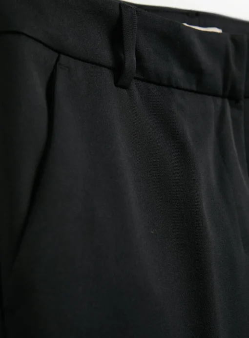 Black Wide Leg Trousers 14R