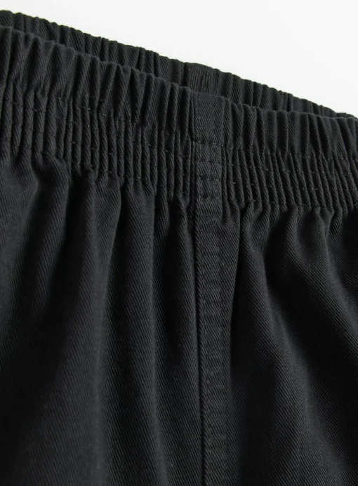 Black Woven Rugby Shorts 2 Pack 3 years